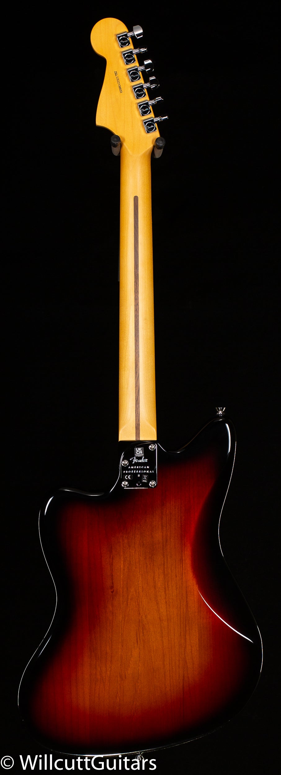 Fender American Professional II Jazzmaster Rosewood Fingerboard 3-Color Sunburst (633)