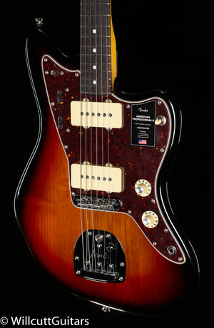 Fender American Professional II Jazzmaster Rosewood Fingerboard 3-Color Sunburst (633)
