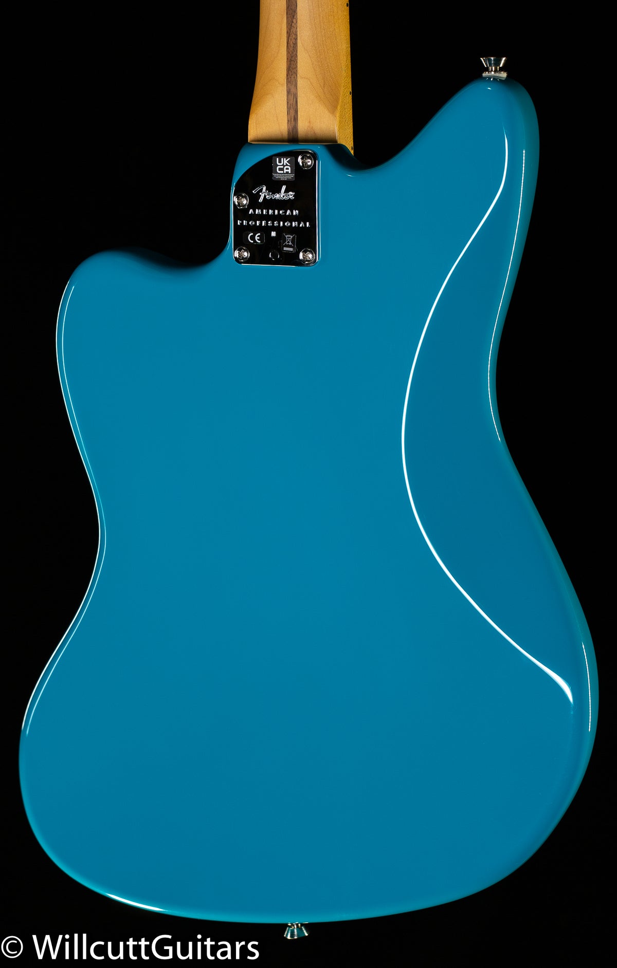 Fender American Professional II Jazzmaster Maple Fingerboard Miami Blue (938)