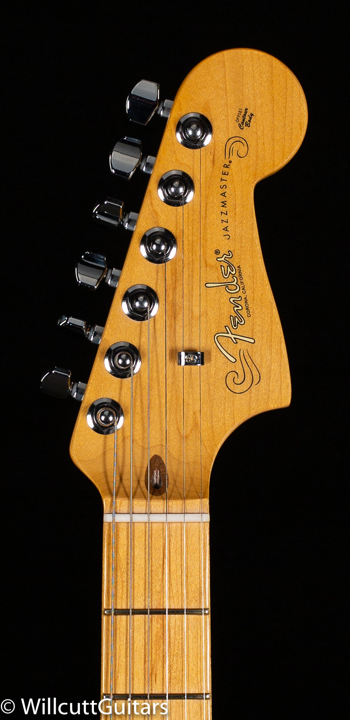 Fender American Professional II Jazzmaster Maple Fingerboard Miami Blue (938)
