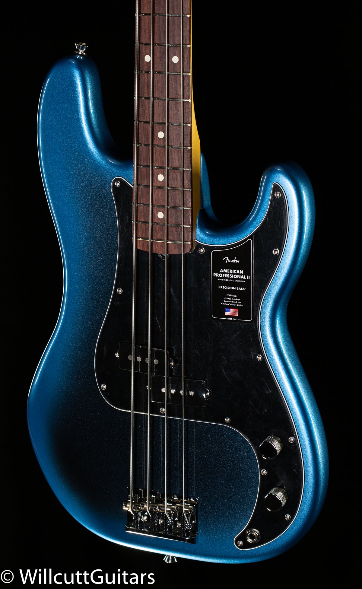 Fender American Professional II Precision Bass Rosewood Fingerboard Dark Night (346)