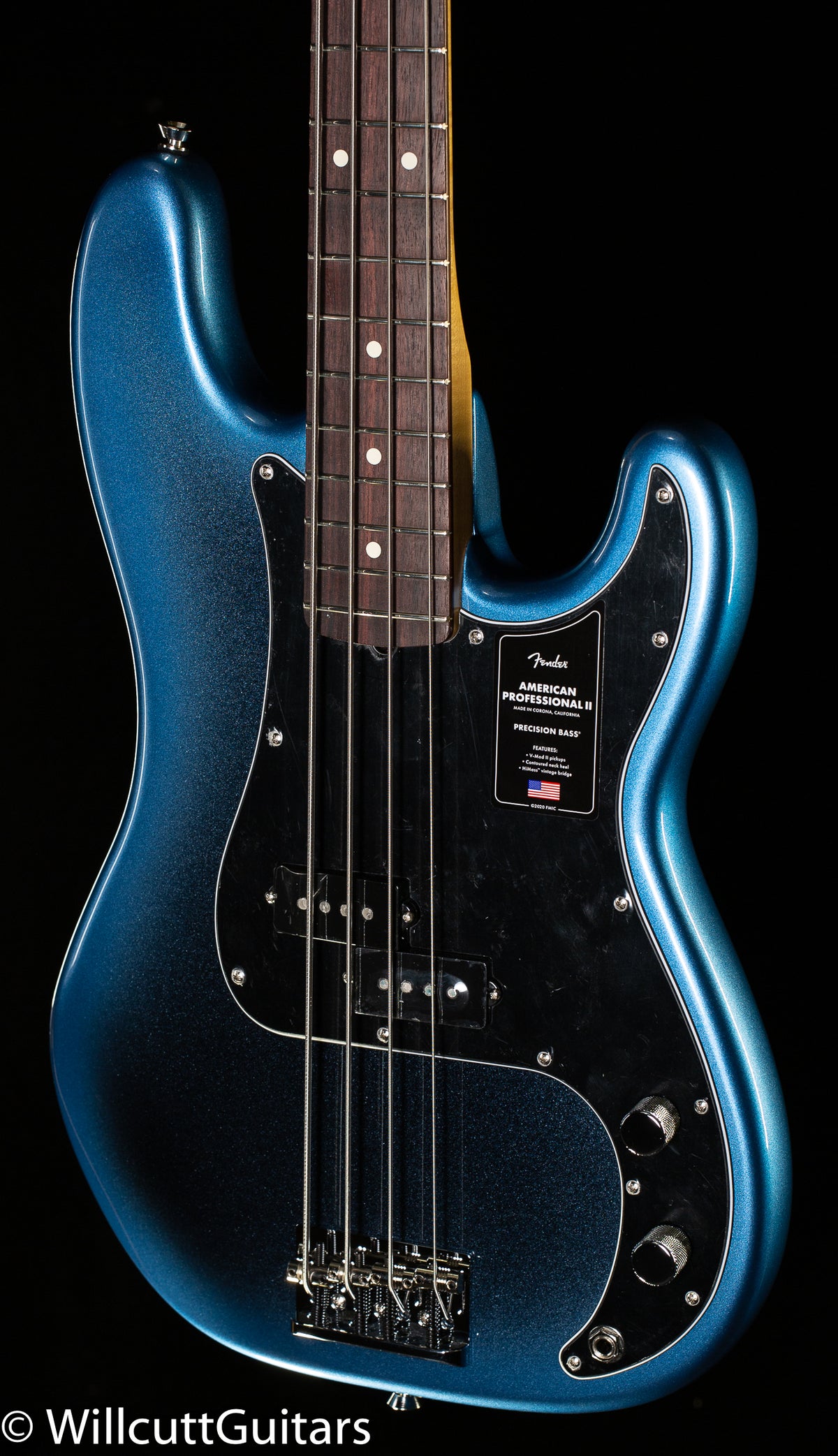 Fender American Professional II Precision Bass Rosewood Fingerboard Dark Night (347)