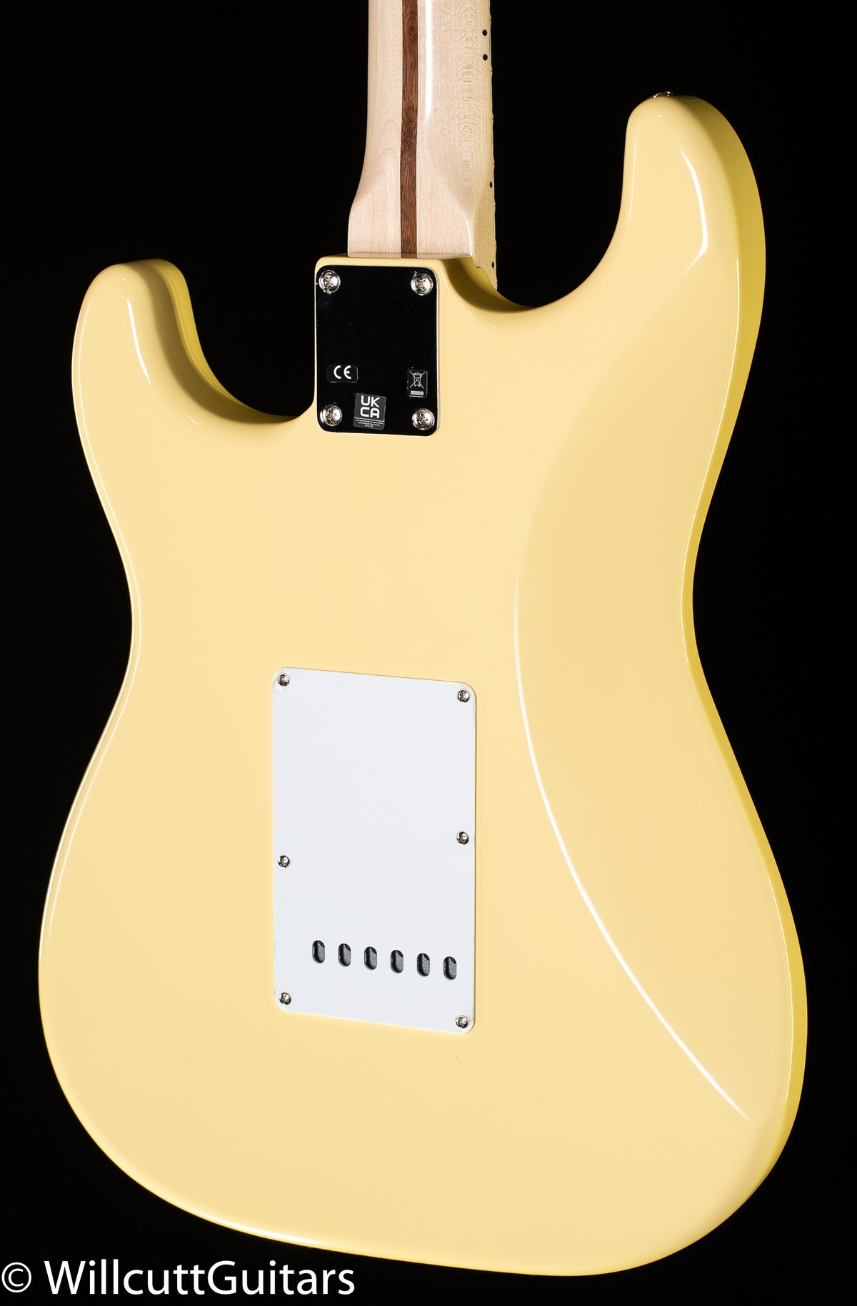 Fender Yngwie Malmsteen Stratocaster Scalloped Maple Fingerboard Vintage White (953)