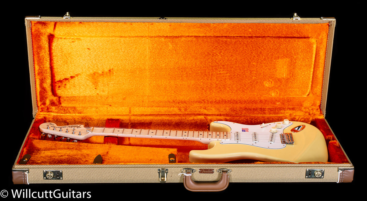 Fender Yngwie Malmsteen Stratocaster Scalloped Maple Fingerboard Vintage White (953)