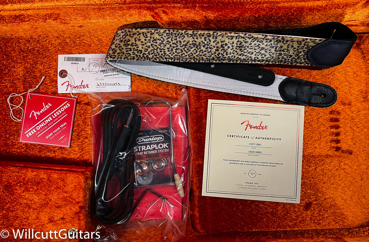 Fender Yngwie Malmsteen Stratocaster Scalloped Maple Fingerboard Vintage White (953)