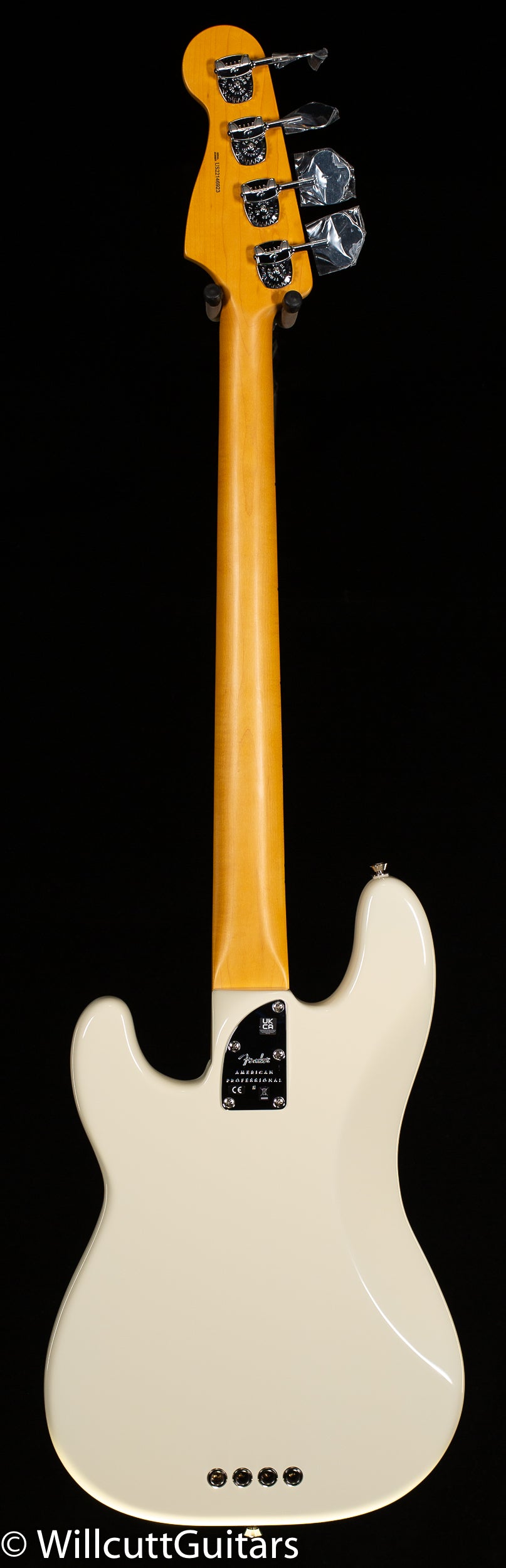 Fender American Professional II Precision Bass Maple Fingerboard Olympic White (923)