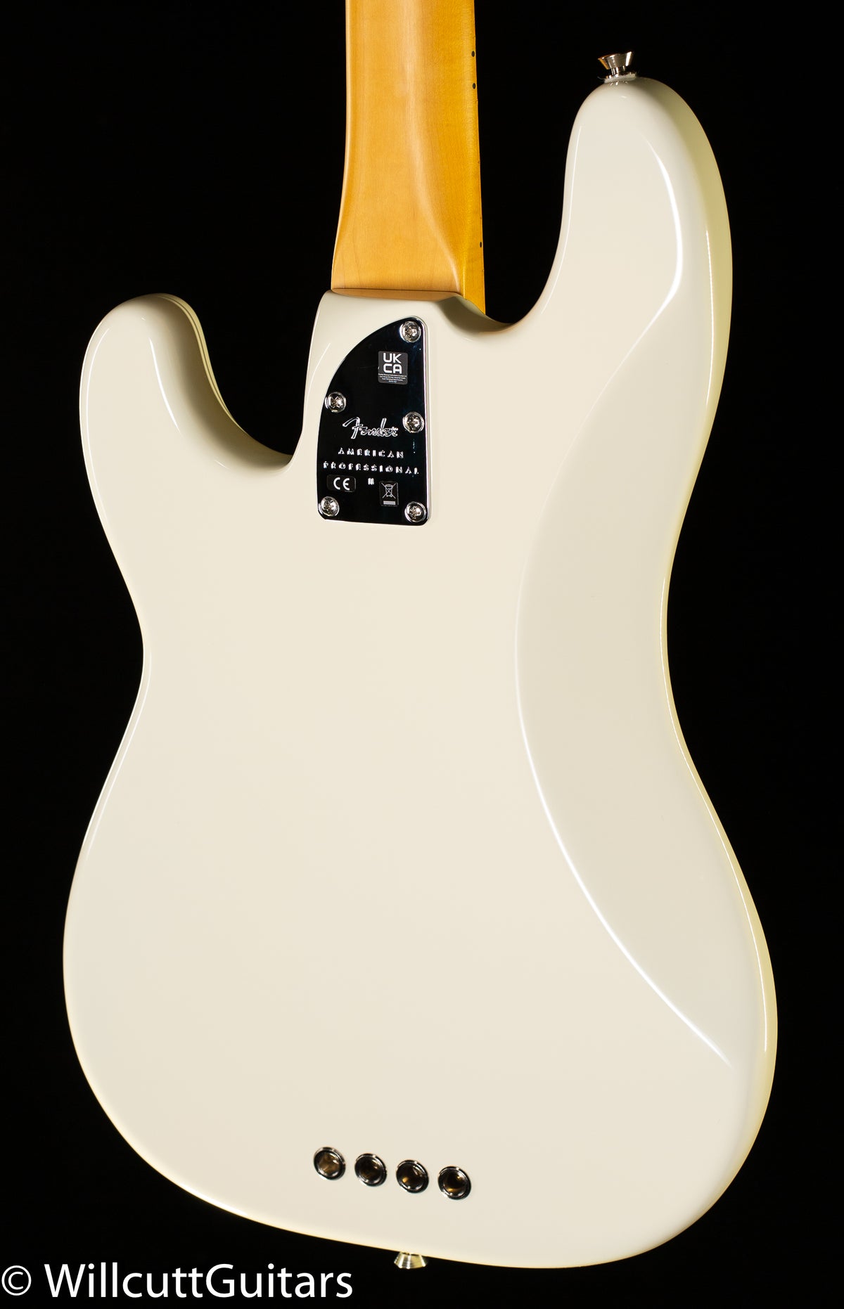 Fender American Professional II Precision Bass Maple Fingerboard Olympic White (923)