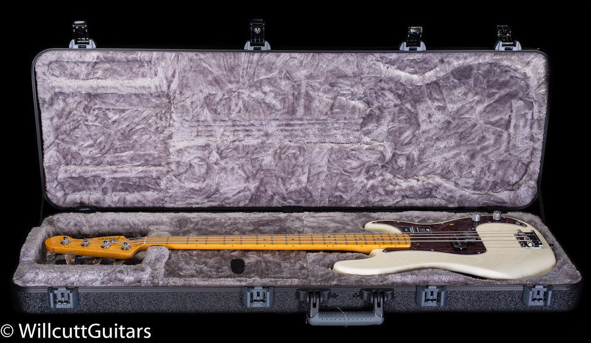 Fender American Professional II Precision Bass Maple Fingerboard Olympic White (923)