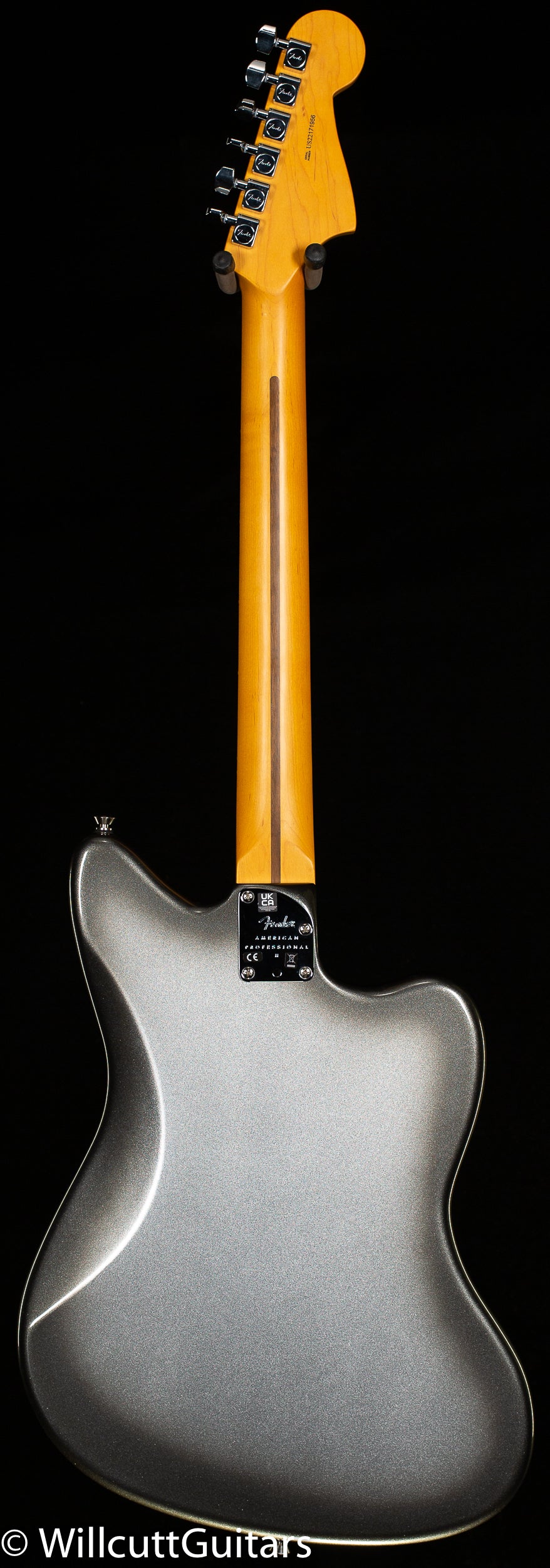 Fender American Professional II Jazzmaster Rosewood Fingerboard Mercury Lefty (956)