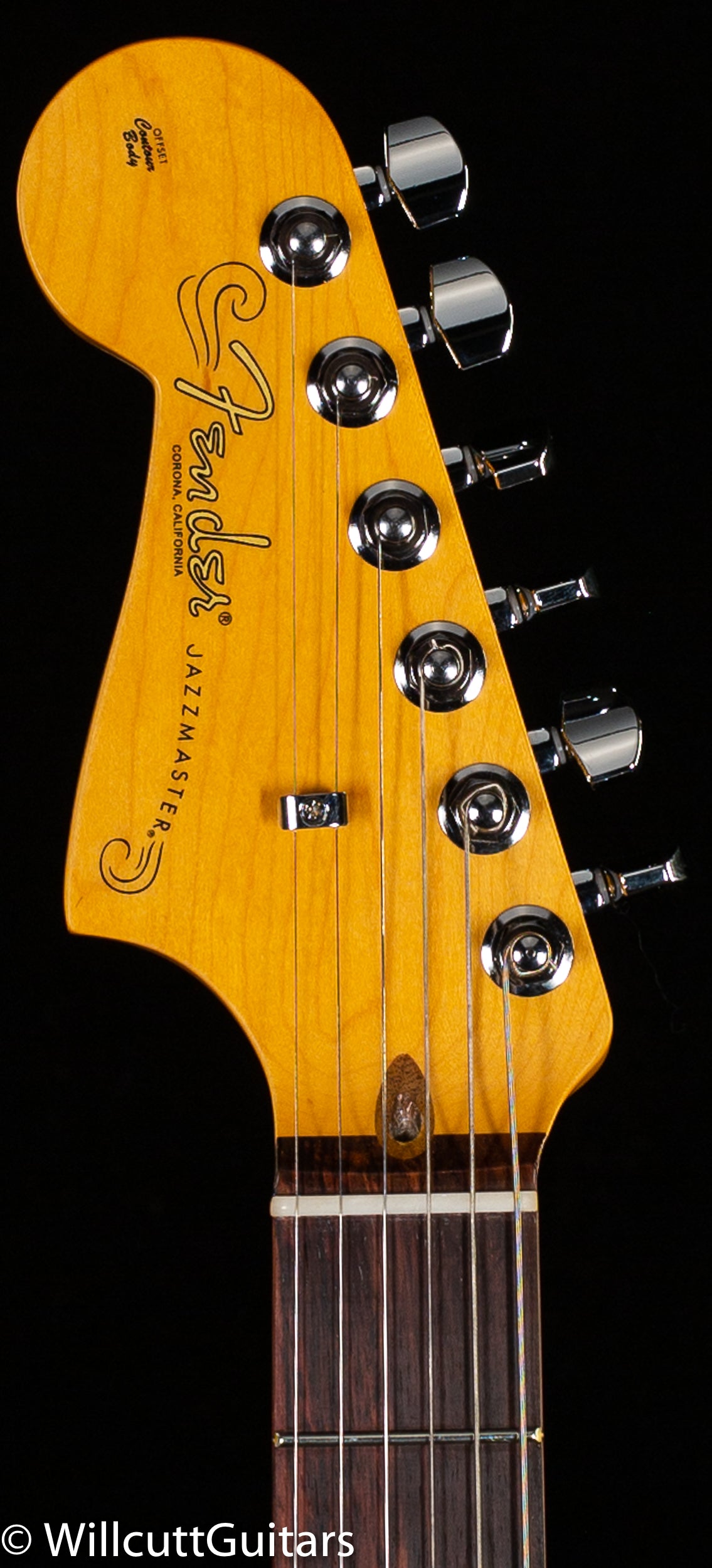 Fender American Professional II Jazzmaster Rosewood Fingerboard Mercury Lefty (956)