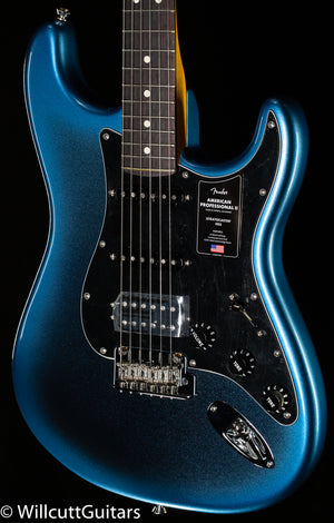 Fender American Professional II Stratocaster HSS Rosewood Fingerboard Dark Night (279)