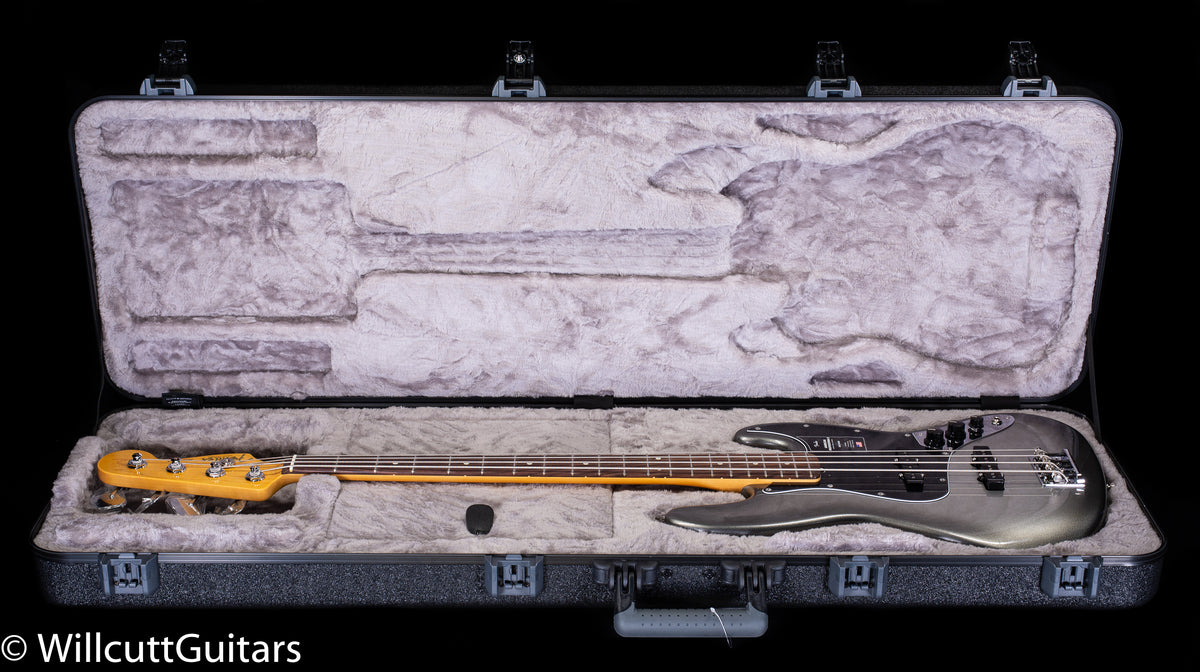 Fender American Professional II Jazz Bass Rosewood Fingerboard Mercury (476)