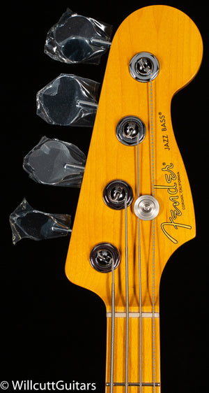 Fender American Professional II Jazz Bass, Maple Fingerboard, Olympic White (255)