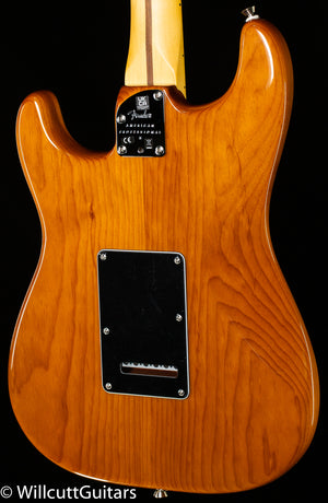 Fender American Professional II Stratocaster HSS Maple Fingerboard Roasted Pine (595)