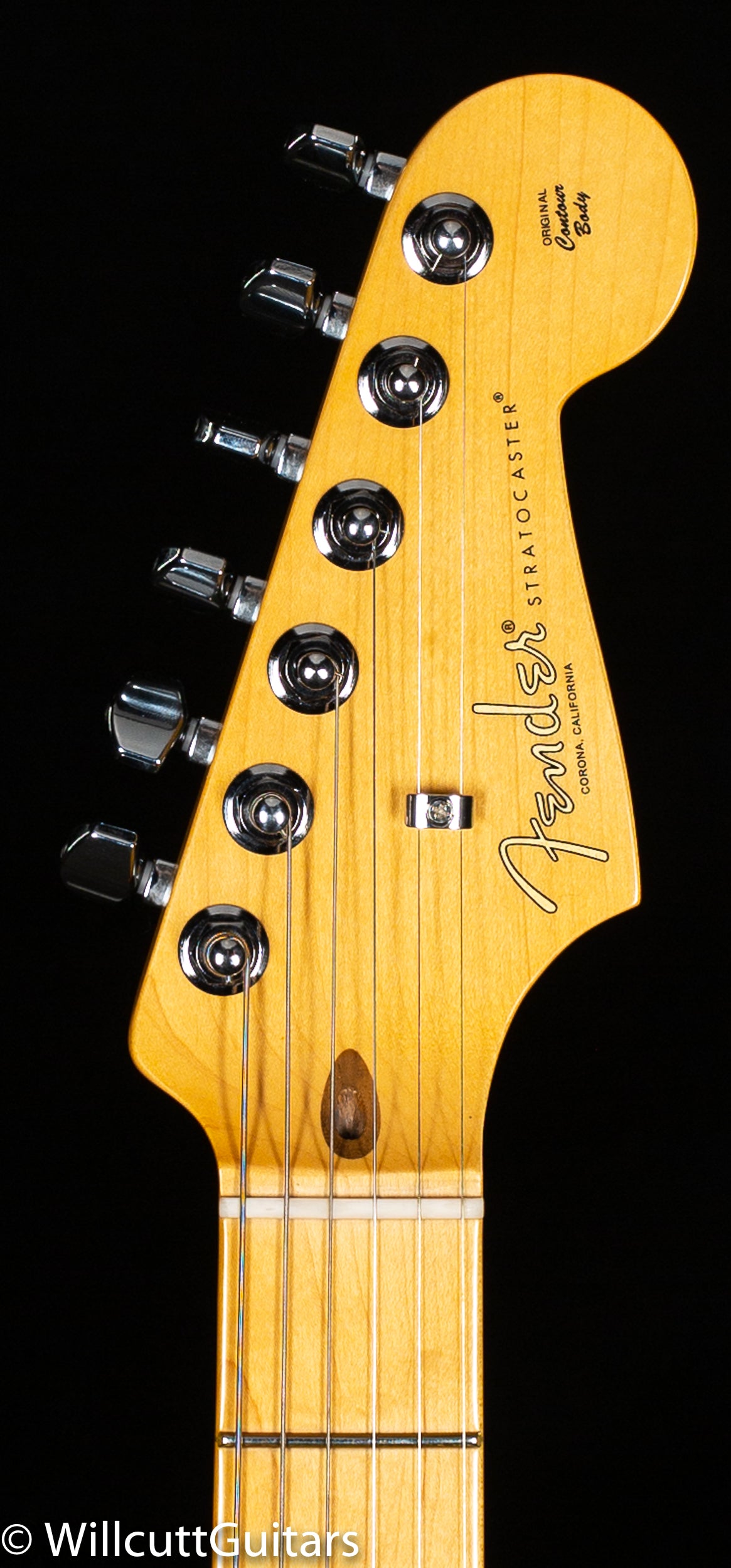 Fender American Professional II Stratocaster HSS Maple Fingerboard Roasted Pine (595)