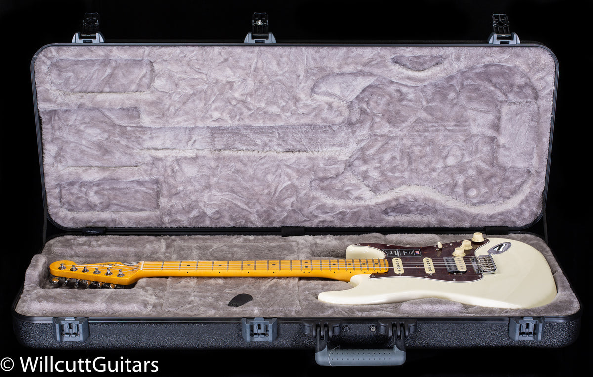 Fender American Professional II Stratocaster HSS Maple Fingerboard Olympic White (318)