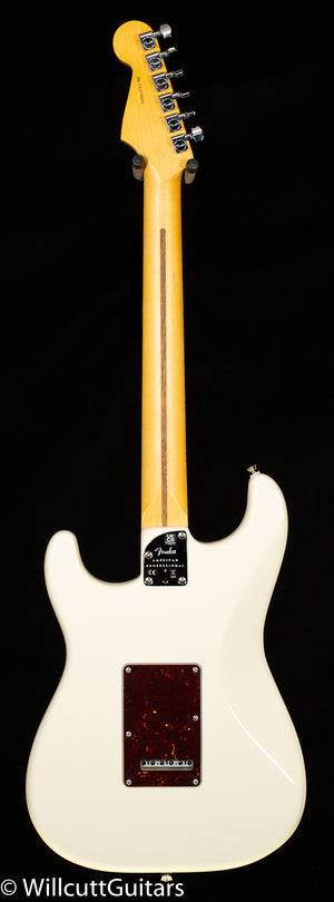 Fender American Professional II Stratocaster HSS Maple Fingerboard Olympic White (573)