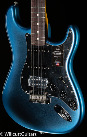 Fender American Professional II Stratocaster HSS Rosewood Fingerboard Dark Night (648)