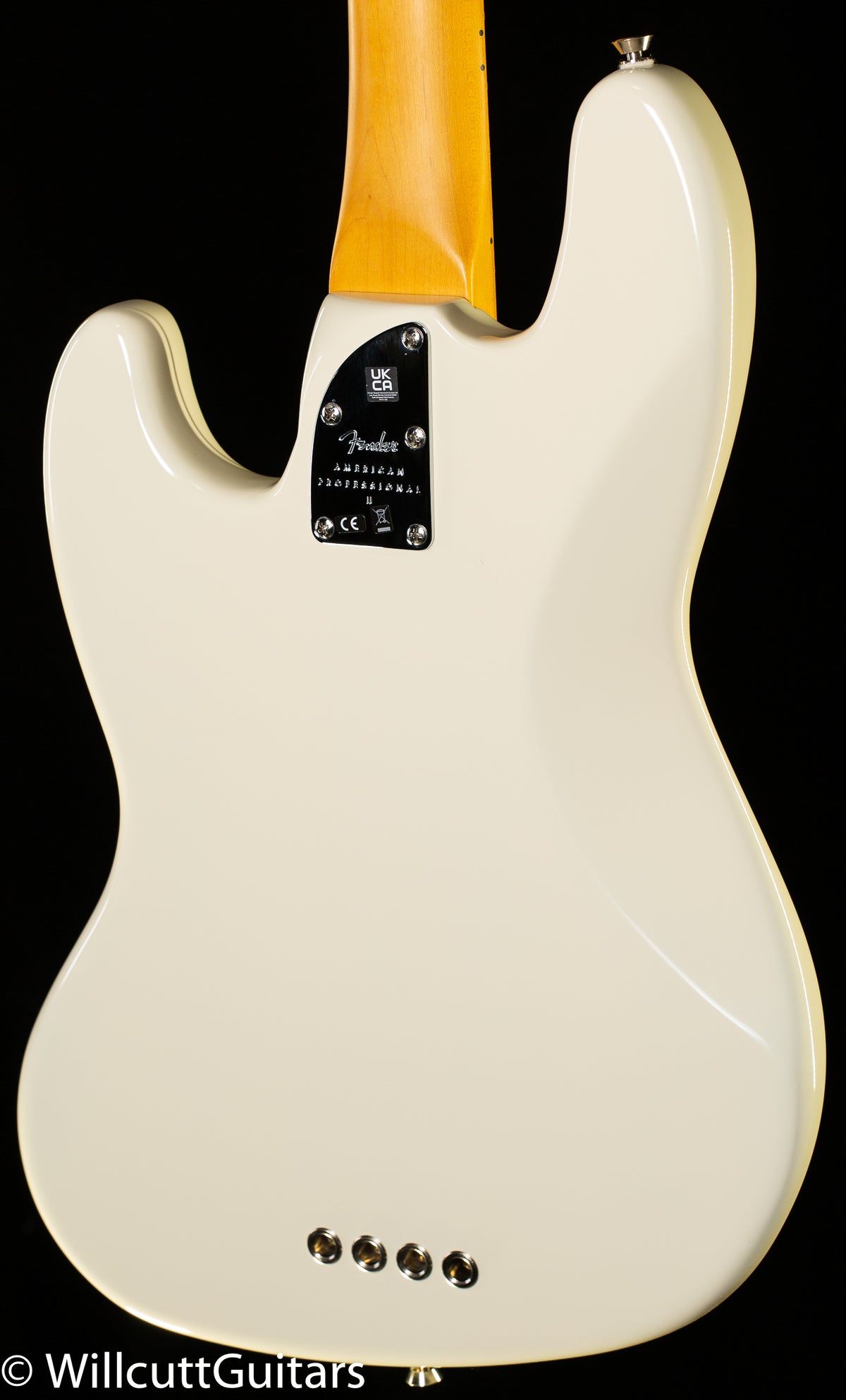 Fender American Professional II Jazz Bass Maple Fingerboard Olympic White (551)