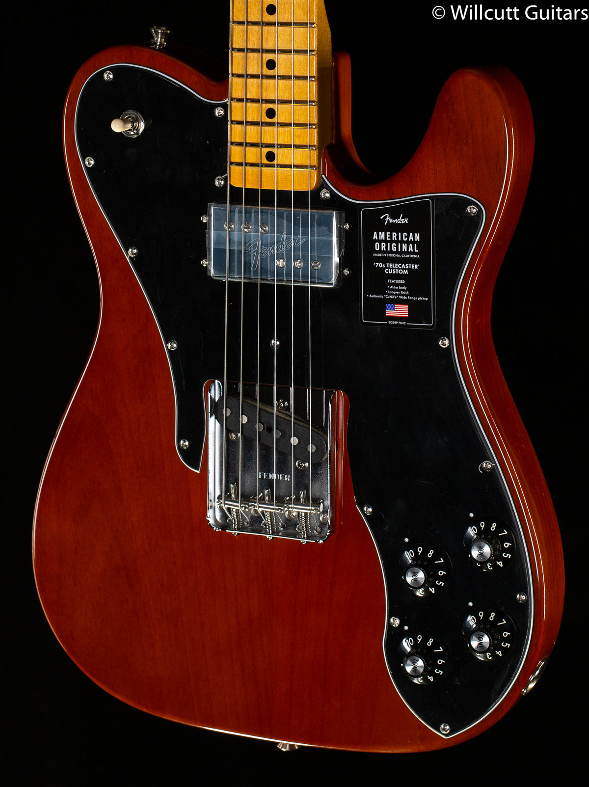 Fender American Original 70&#39;s Telecaster Custom Mocha (681)