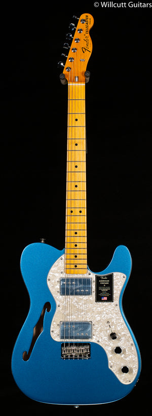 Fender American Vintage II 1972 Telecaster, Thinline Lake Placid Blue (828)