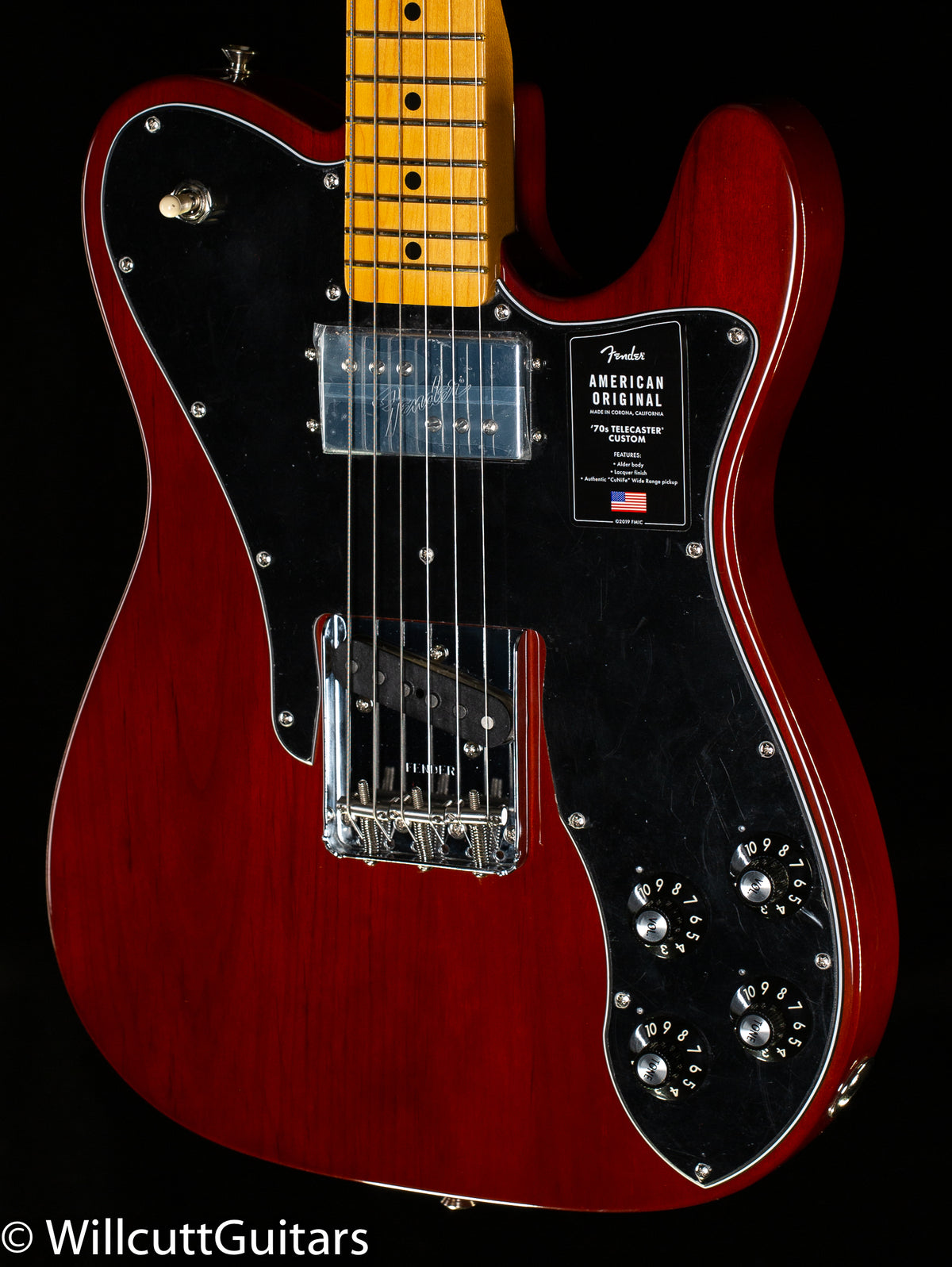Fender American Original 70s Telecaster Custom Maple Fingerboard Mocha (371)