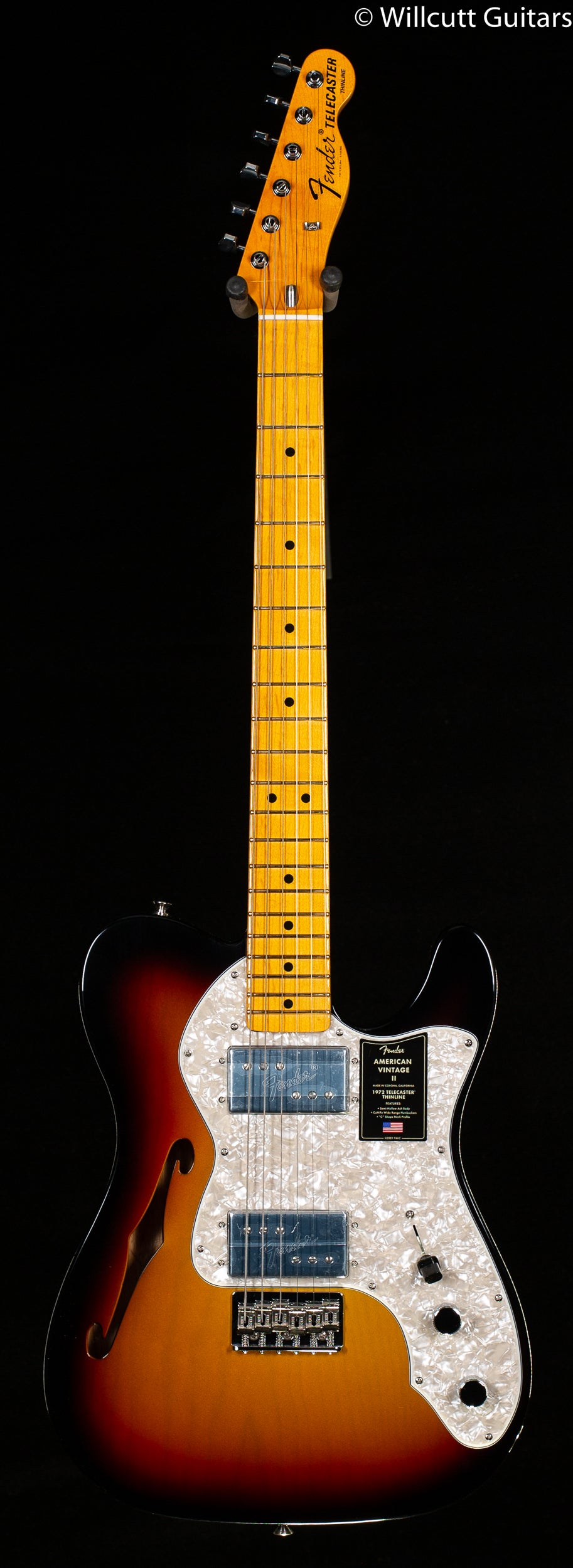 Fender American Vintage II 1972 Telecaster Thinline 3-Color