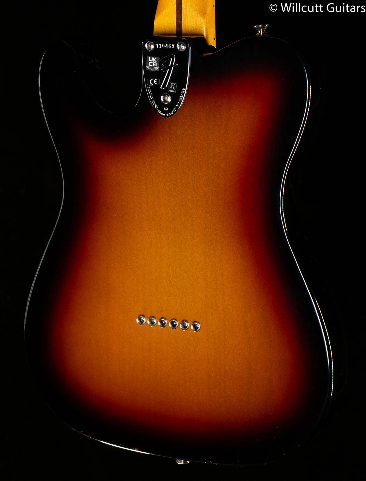 Fender American Vintage II 1972 Telecaster Thinline 3-Color Sunburst (469)