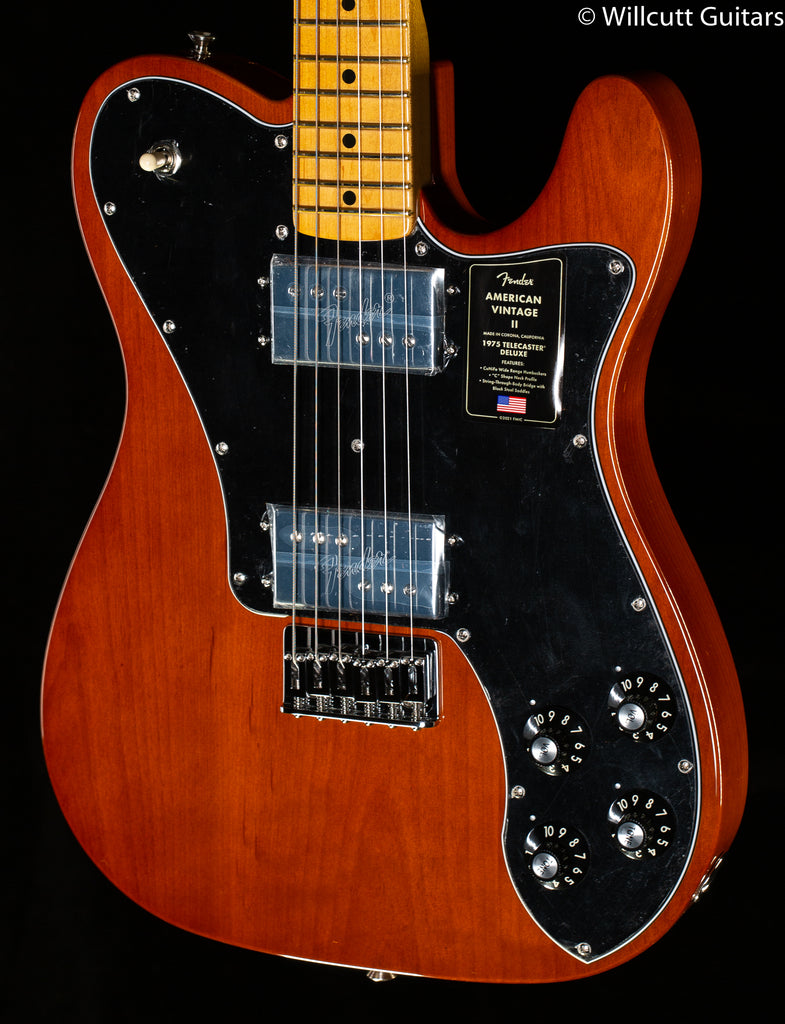 Deluxe　Mocha　Fender　Telecaster　American　Vintage　1975　II　(685)　Willcutt　Guitars