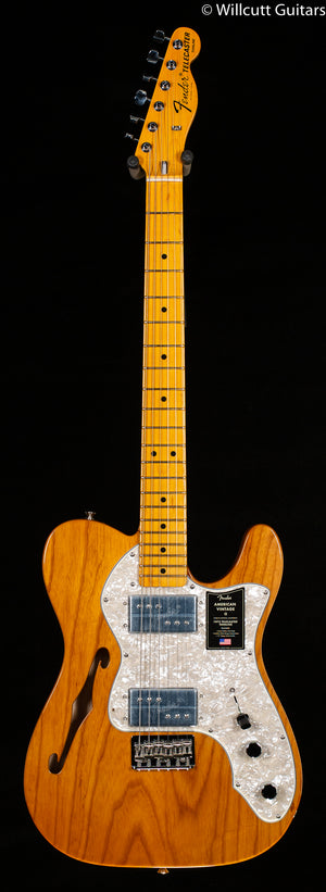 Fender American Vintage II 1972 Telecaster Thinline Aged Natural