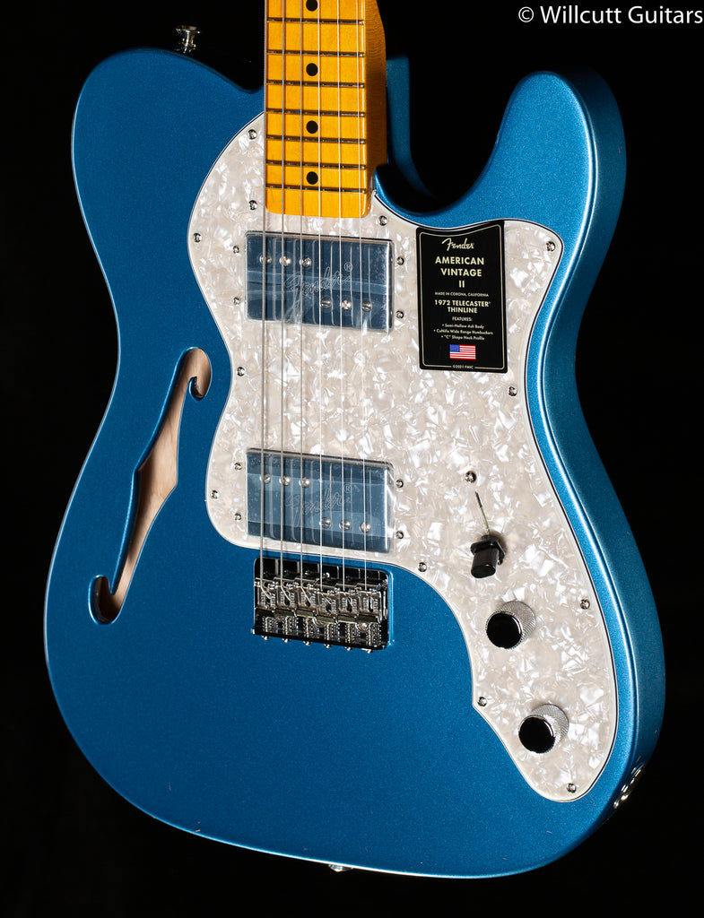 【12/17まで！】Fender Telecaster Fender American Vintage II 1972 Telecaster Thinline Lake