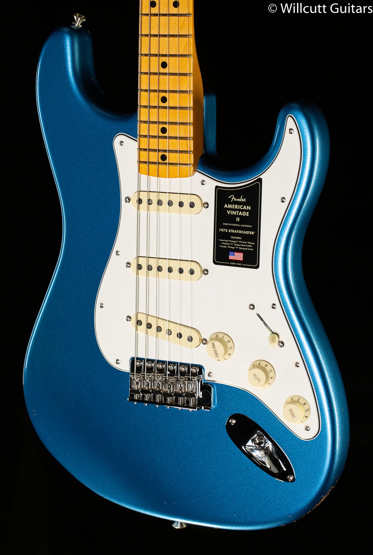 Fender American Vintage II 1973 Stratocaster Lake Placid Blue (505)