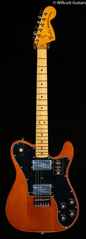 Fender American Vintage II 1975 Telecaster, Deluxe, Maple Fingerboard, Mocha (344)