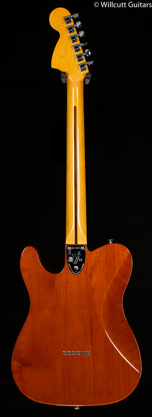 Fender American Vintage II 1975 Telecaster, Deluxe, Maple Fingerboard, Mocha (344)