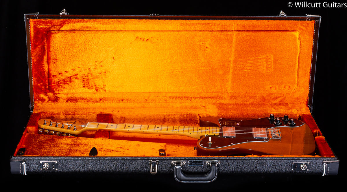 Fender American Vintage II 1975 Telecaster, Deluxe, Maple Fingerboard, Mocha (344)