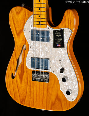 Fender American Vintage II 1972 Telecaster Thinline Aged Natural (617)