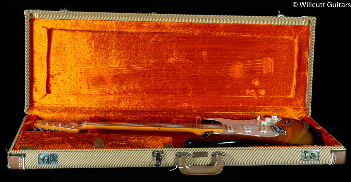 2006 Fender Thin Skin American Vintage &#39;57 Stratocaster 2 Tone Sunburst USED