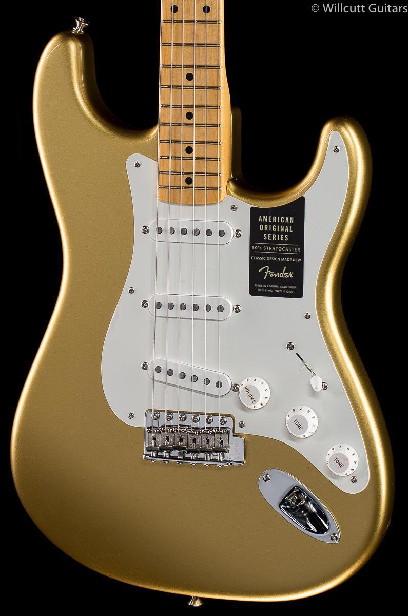 Fender American Original '50s Stratocaster Aztec Gold - Willcutt