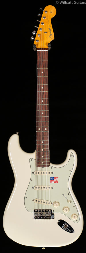 Fender American Vintage Hot Rod '62 Stratocaster Olympic White, Rosewood DEMO