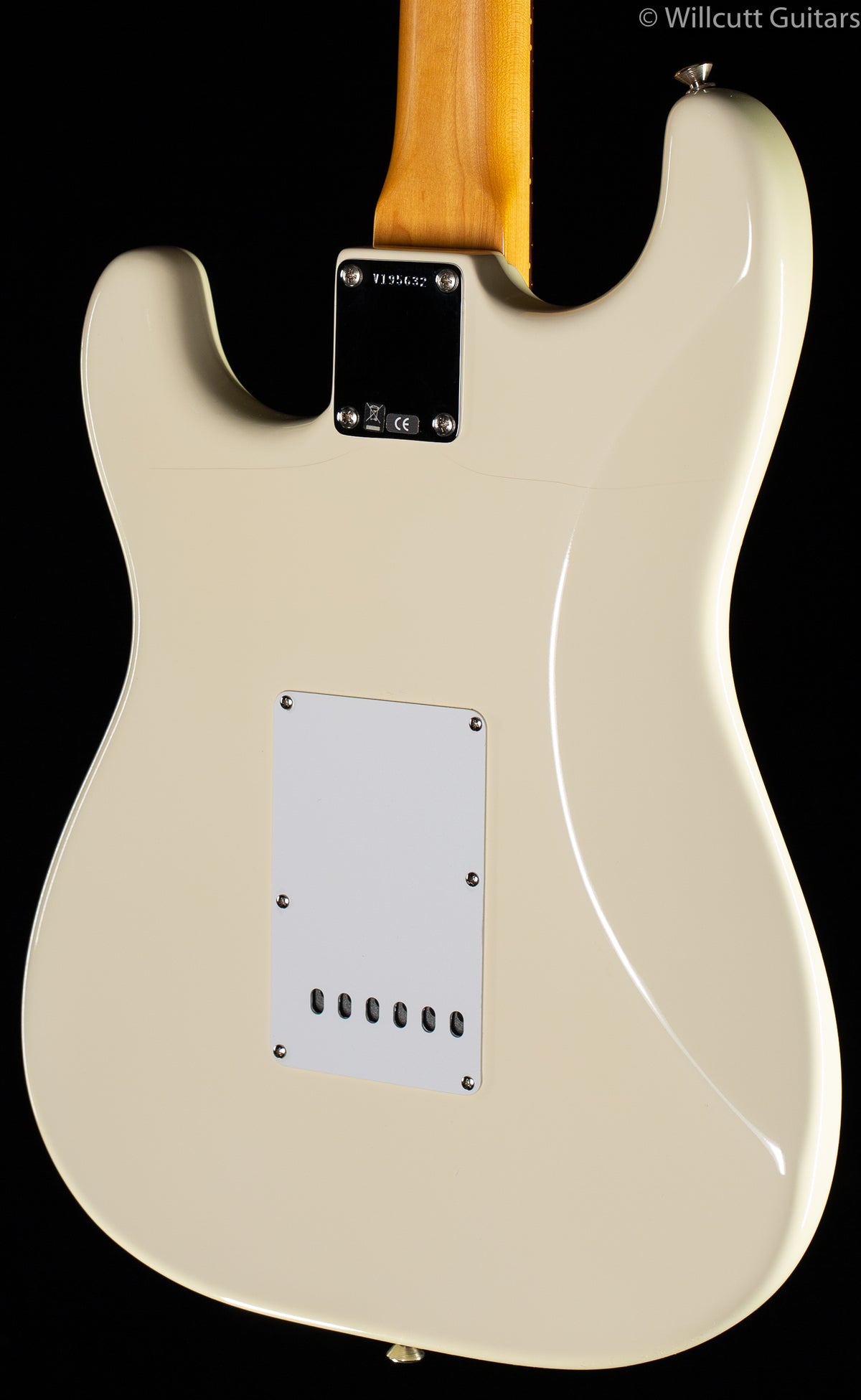 Fender American Vintage Hot Rod '62 Stratocaster Olympic White, Rosewood DEMO