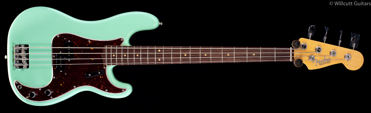 Fender American Original '60s Precision Bass Surf Green - Willcutt 