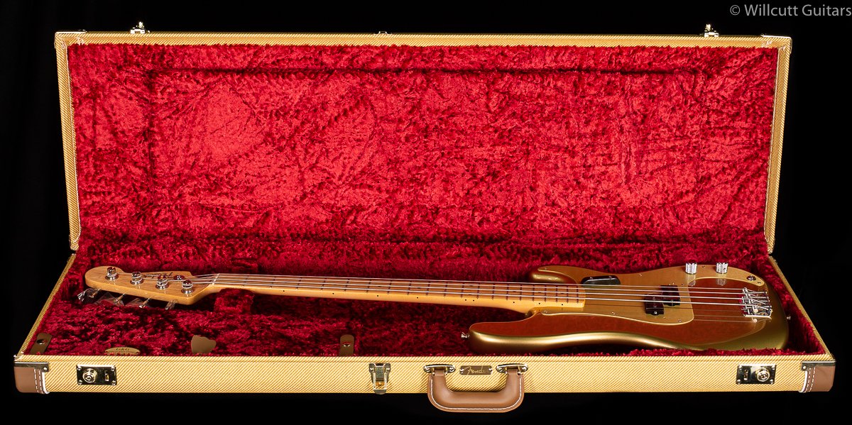 Fender American Original &#39;50s Precision Bass Aztec Gold Bass Guitar