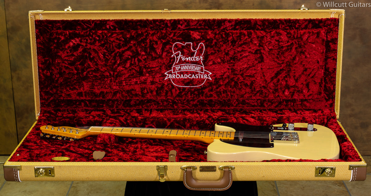 Fender USED 70th Anniversary Broadcaster Blackguard Blonde