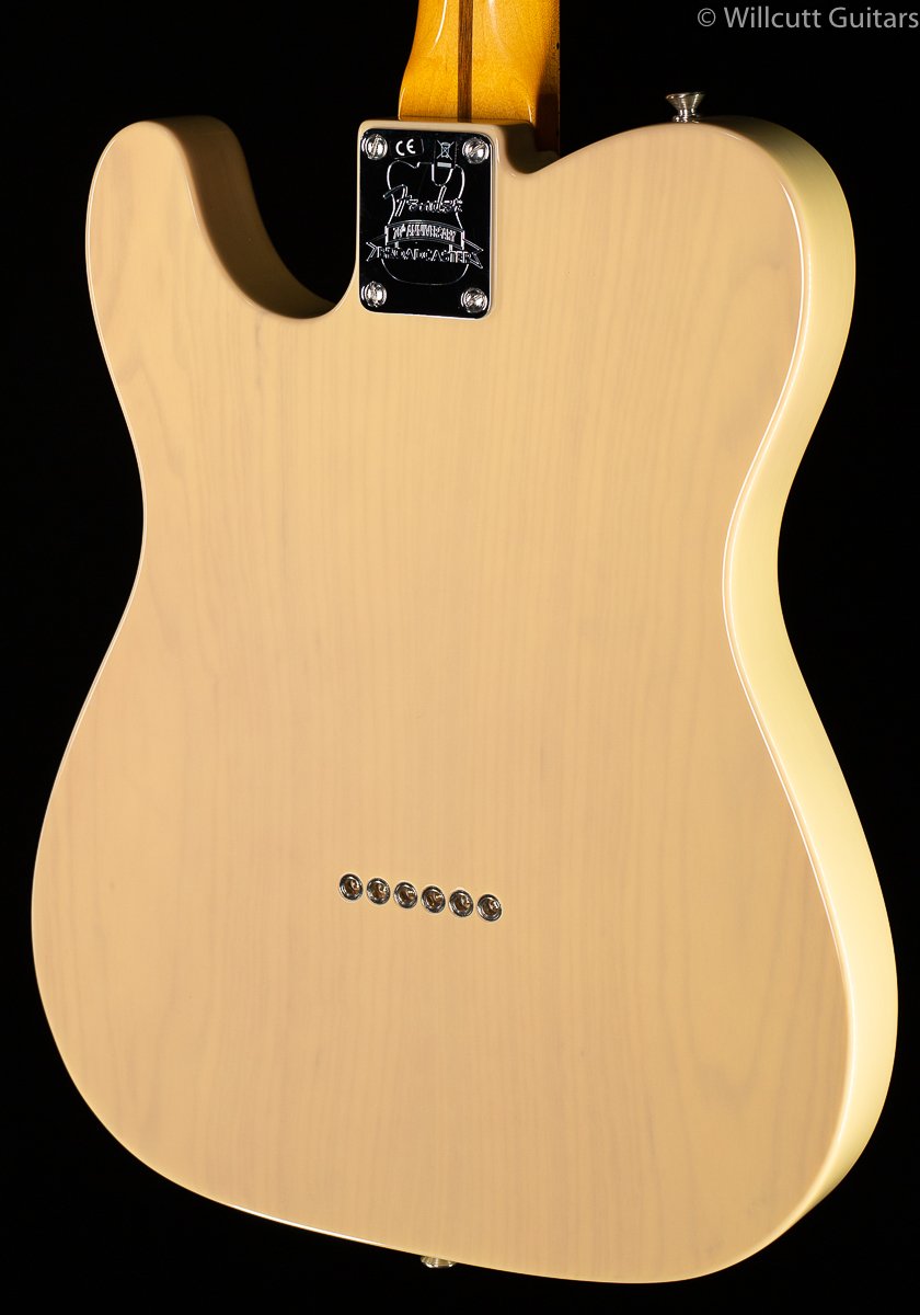 Fender 70th Anniversary Broadcaster Blackguard Blonde Maple Fingerboard