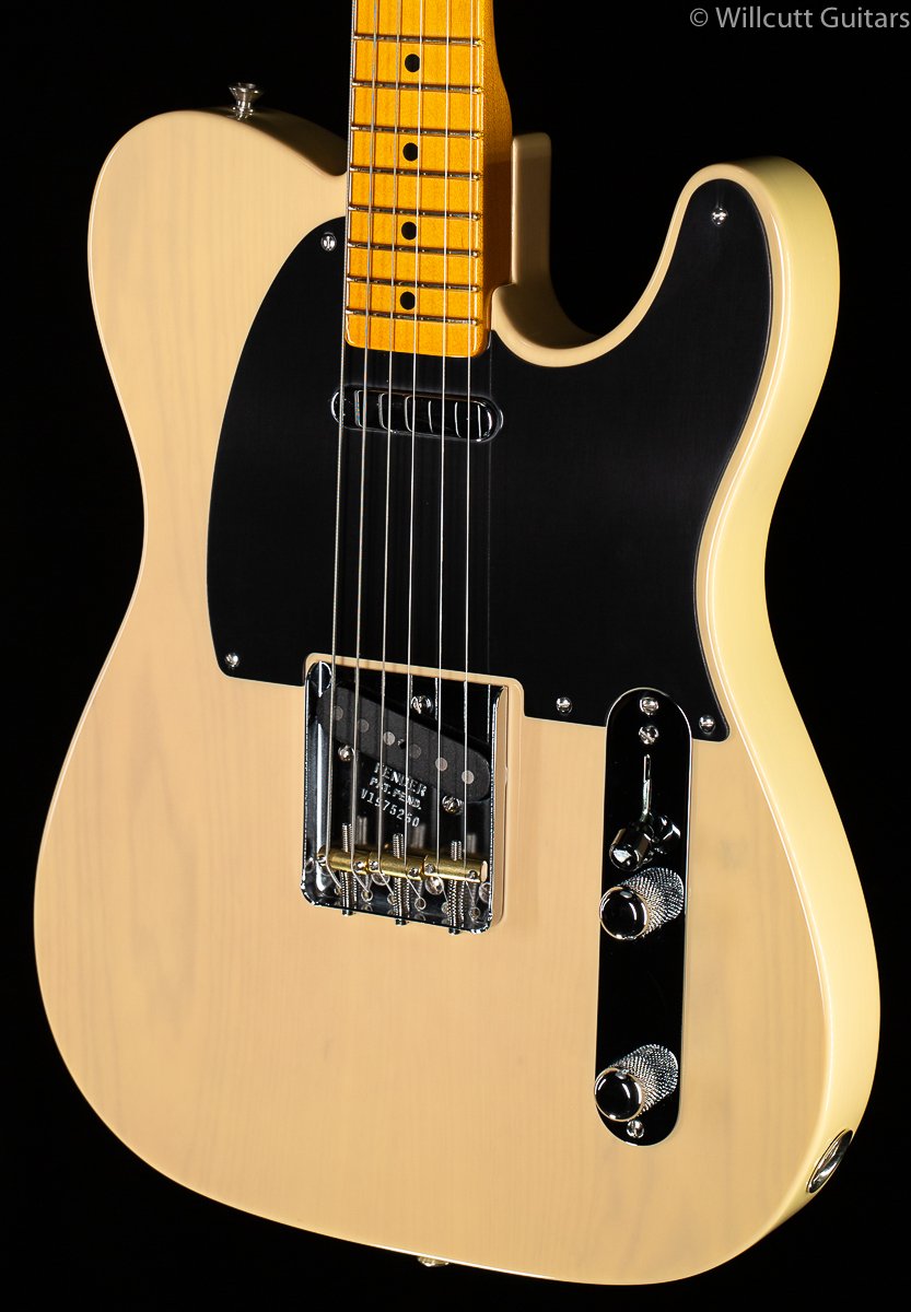 Fender 70th Anniversary Broadcaster Blackguard Blonde Maple Fingerboard
