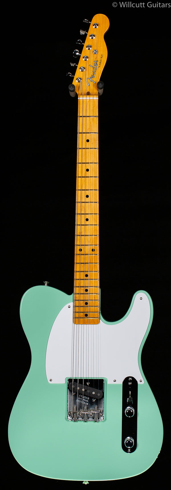 Fender 70th Anniversary Esquire Surf Green - Willcutt Guitars