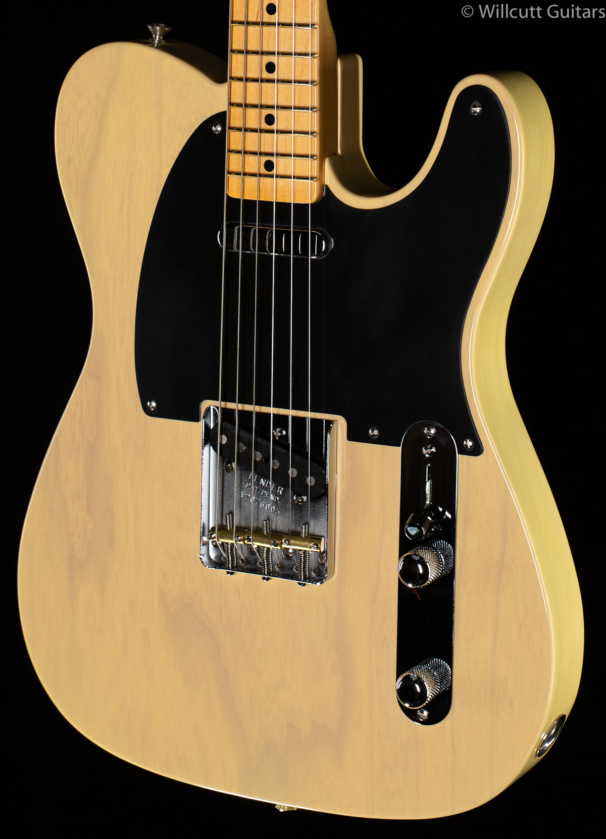 Fender 70th Anniversary Broadcaster Blackguard Blonde Maple Fingerboard