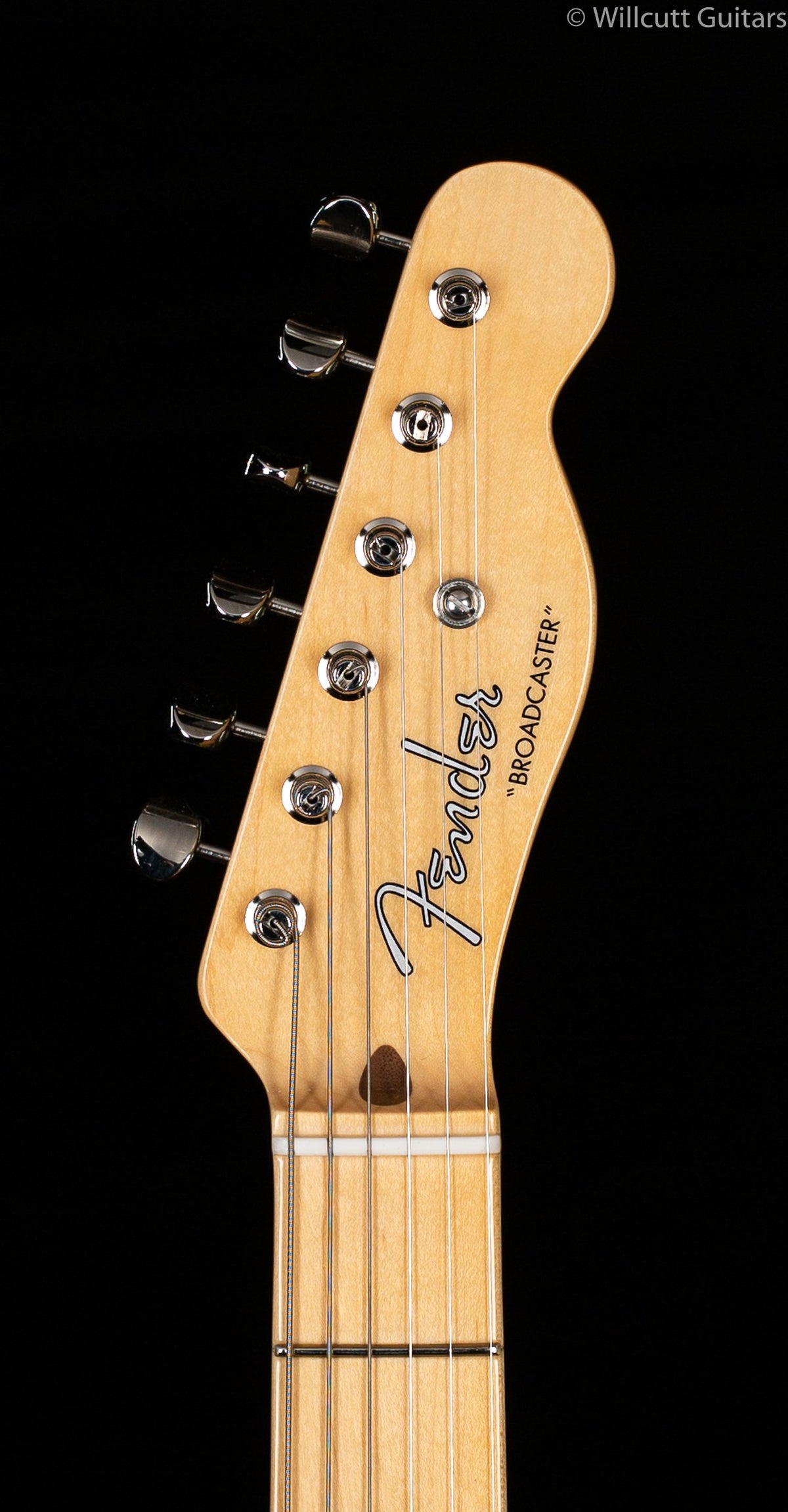 Fender 70th Anniversary Broadcaster Blackguard Blonde Maple Fingerboard