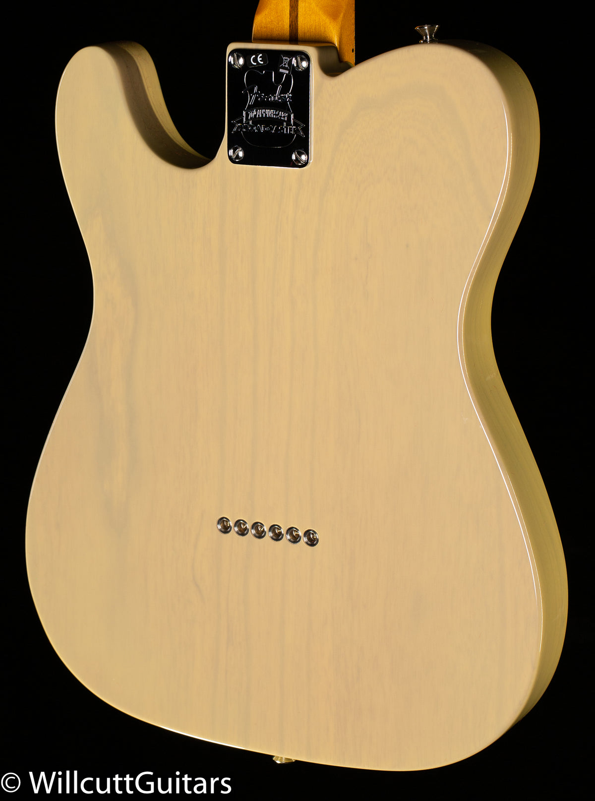 Fender 70th Anniversary Broadcaster Blackguard Blonde Maple Fingerboard