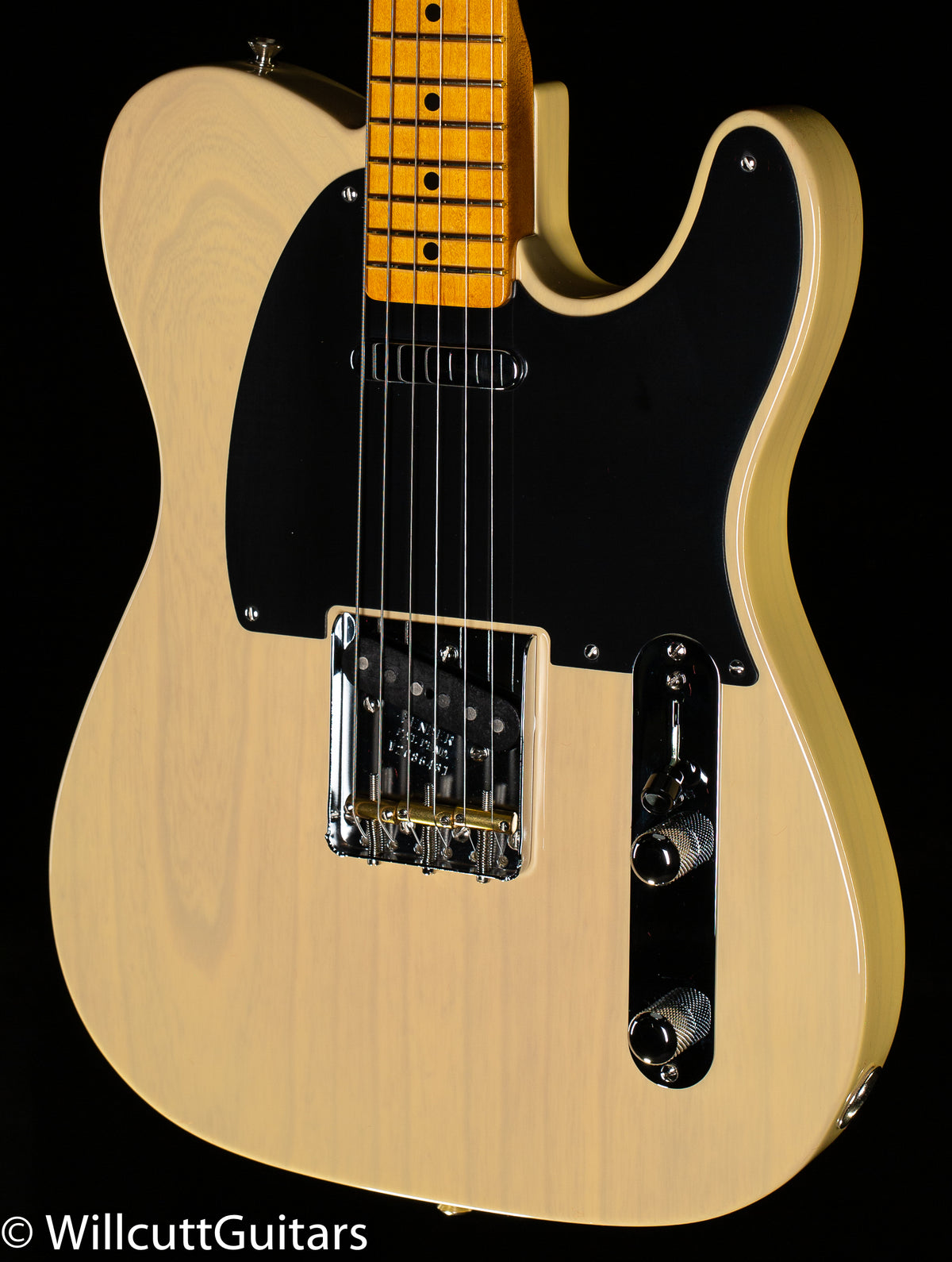 Fender 70th Anniversary Broadcaster Blackguard Blonde Maple Fingerboard
